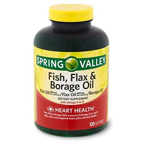 flax fish borage oil benefits.